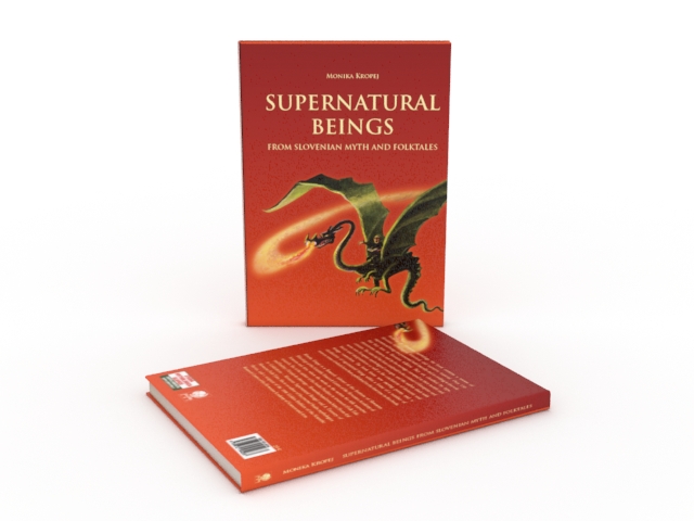 Supernatural Beings book cover, design by Jernej Kropej